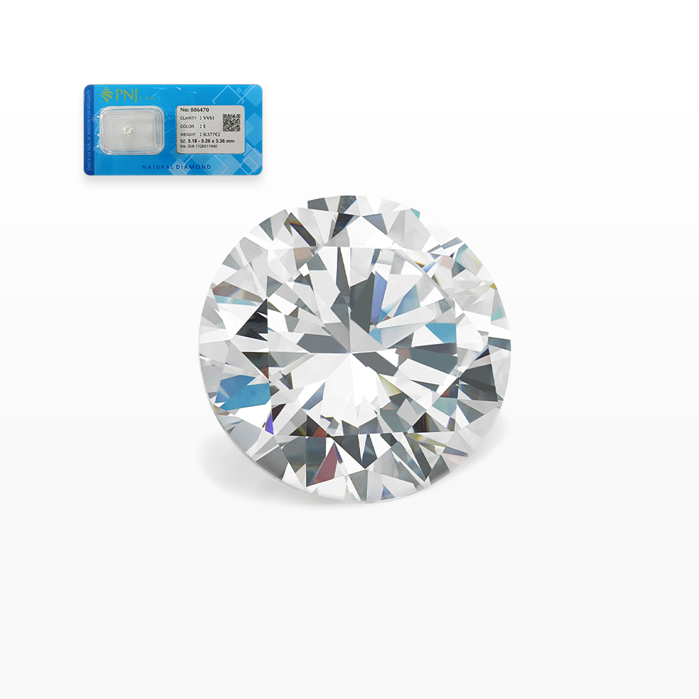 Kim cương 5.18 - 5.26 VVS1-E GVP2400778