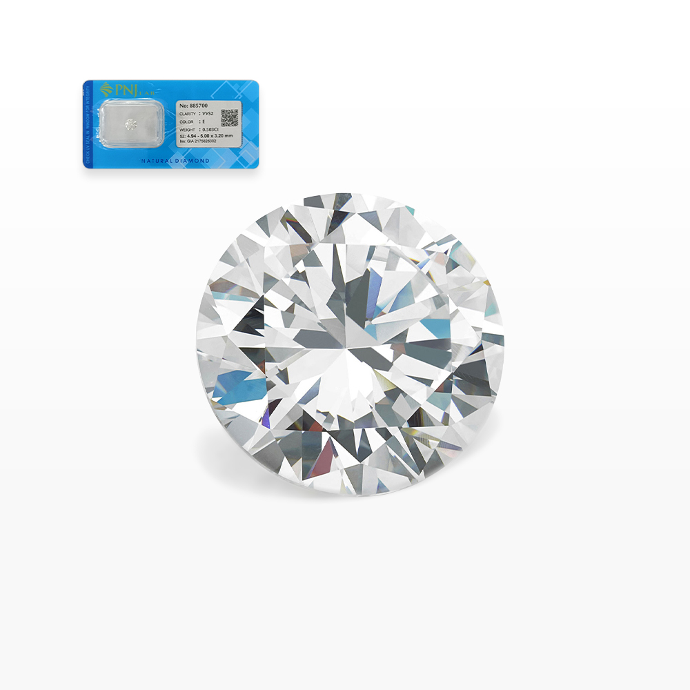 Kim cương 4.94 - 5.00 VVS2-E PNH2401772