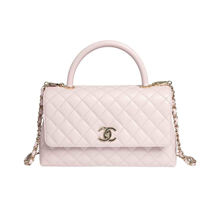 Chanel Coco 10.5 Handle Hồng Sakura Caviar TMY2336202