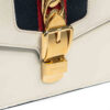 Gucci Off White Leather Small Web Sylvie Shoulder Bag VTA2334323