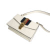 Gucci Off White Leather Small Web Sylvie Shoulder Bag VTA2334323