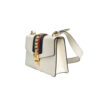 Gucci Off White Leather Small Web Sylvie Shoulder Bag VTA2334323