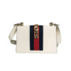 Gucci Off White Leather Small Web Sylvie Shoulder Bag VTA2334323