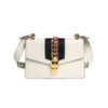 Gucci Off White Leather Small Web Sylvie Shoulder Bag VTA2334323