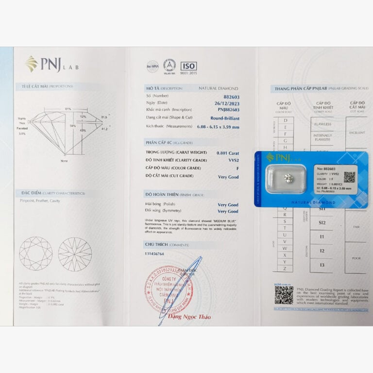 Kim cương 6.08 - 6.15 VVS2-F BCH2335743