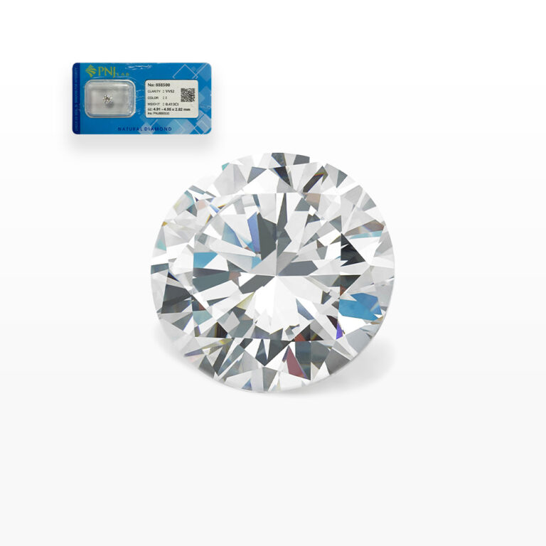Kim cương 4.91 - 4.95 VVS2-I TVI2404154
