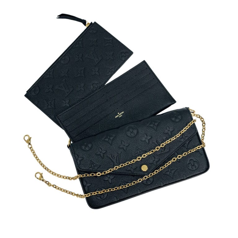 Túi xách Louis Vuitton Black Felicie HOA2402754