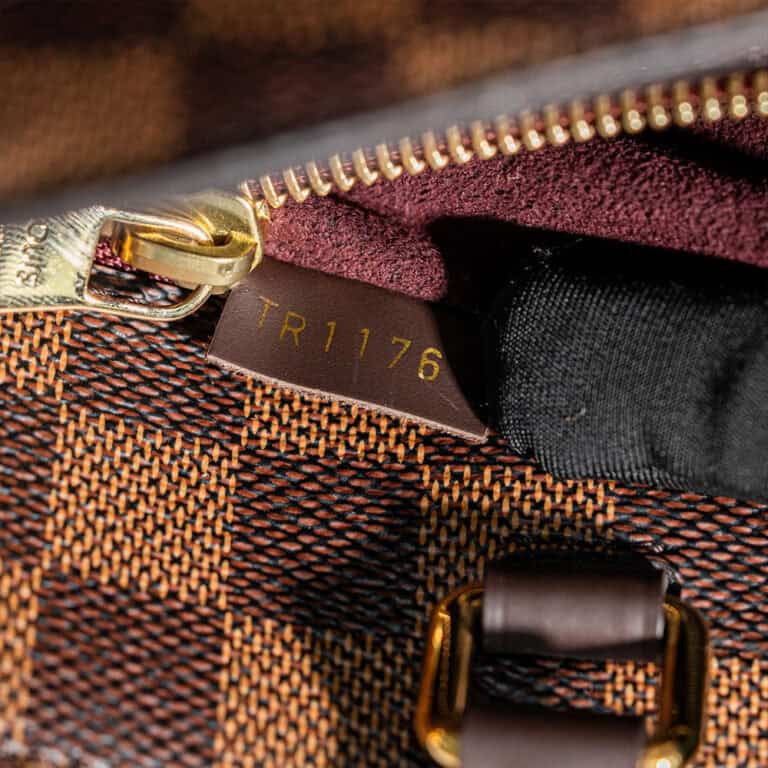 Túi xách Louis Vuitton Brown Damier Ebene Brompton