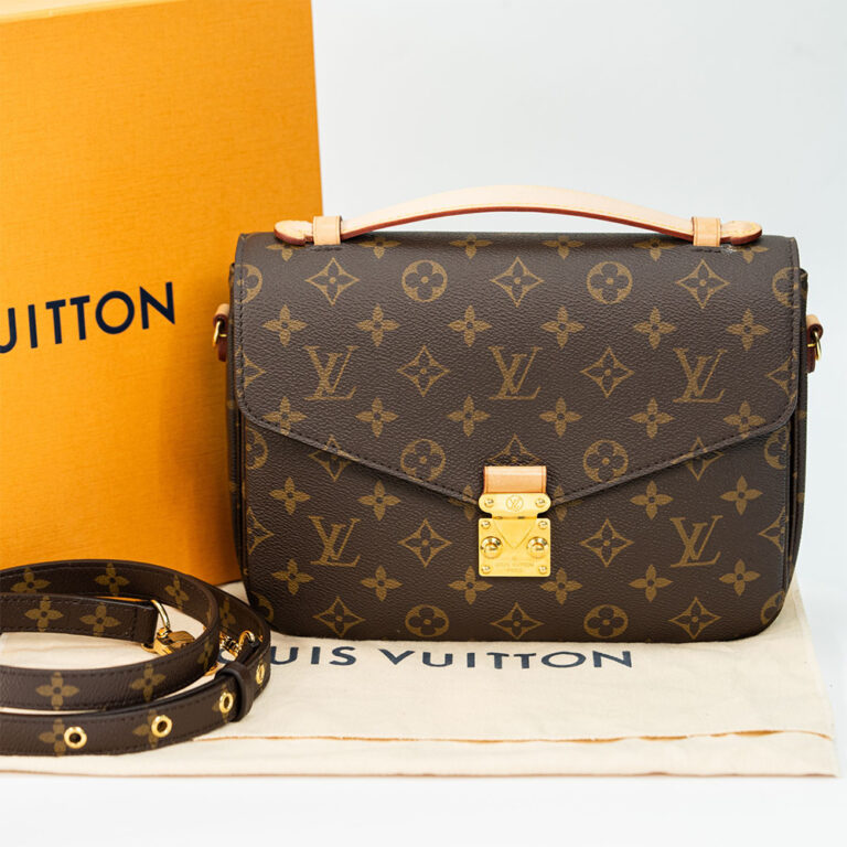 Túi xách Louis Vuitton Pochette Métis Monogram Reverse Màu Nâu