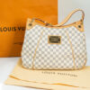 Túi xách Louis Vuitton Galliera Damier màu trắng khoá gold size 40