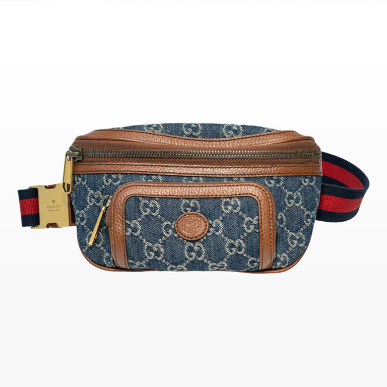 Gucci GG Denim Web Belt Bag PDL2408732