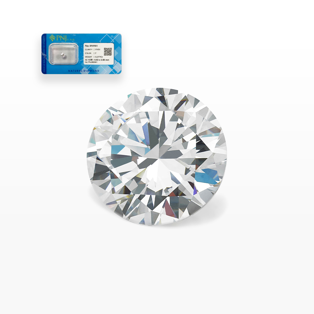 Kim cương 4.59 - 4.63 VVS1-F TMY2408936