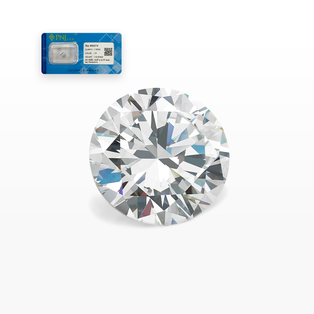 Kim cương 4.53 - 4.57 VVS1-F NTS2410953