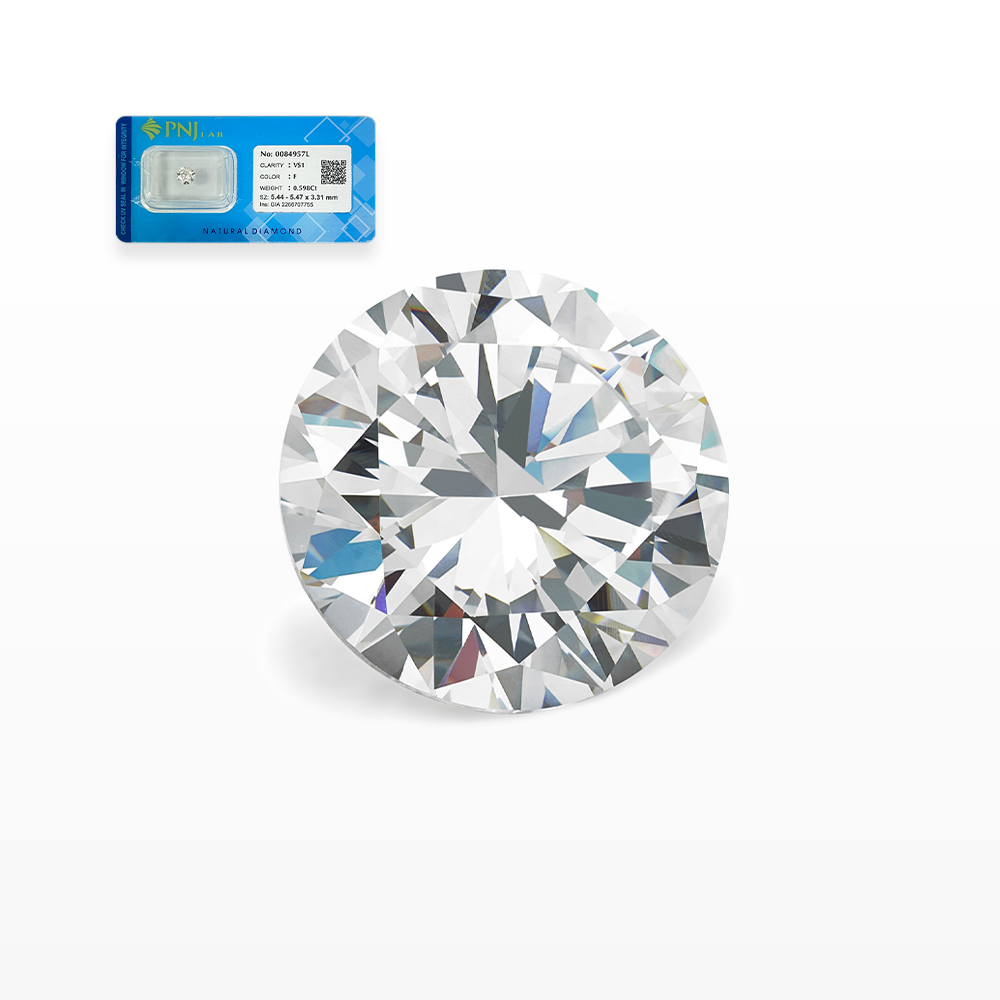 Kim cương 5.44 - 5.47 VS1-F TMY2414952