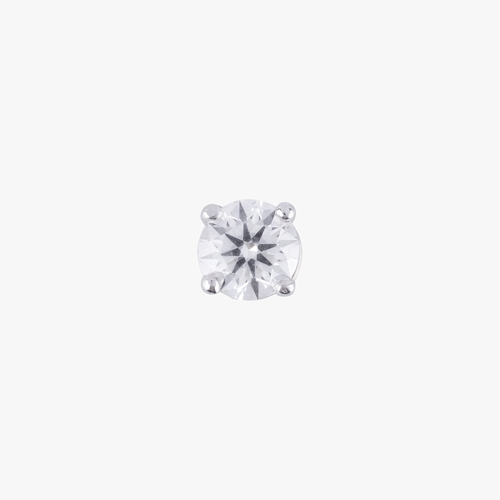 1 chiếc bông tai kim cương HLV 720 0.188C BNI2414860