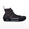 Giày Dior Size 43 B23 High Top Sneaker Oldique Canvas Black