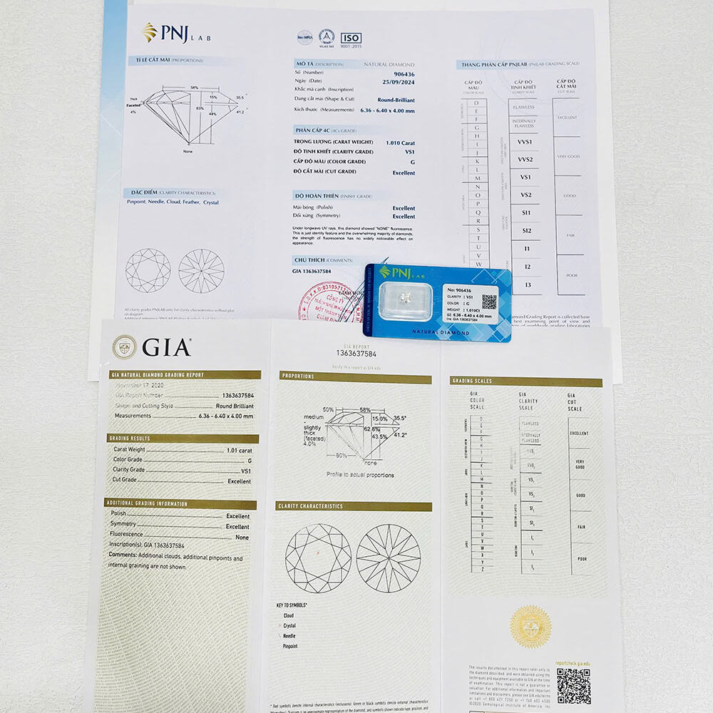 Kim cương 6.36 – 6.40 VS1-G CDA2420296