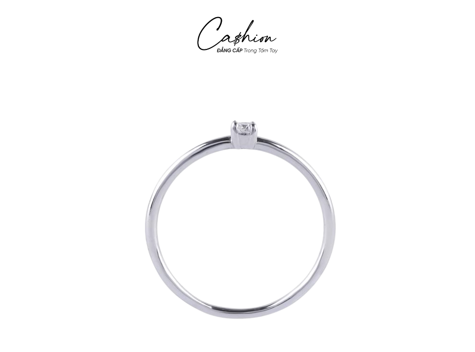 Nhẫn kim cương trơn dưới 3 triệu