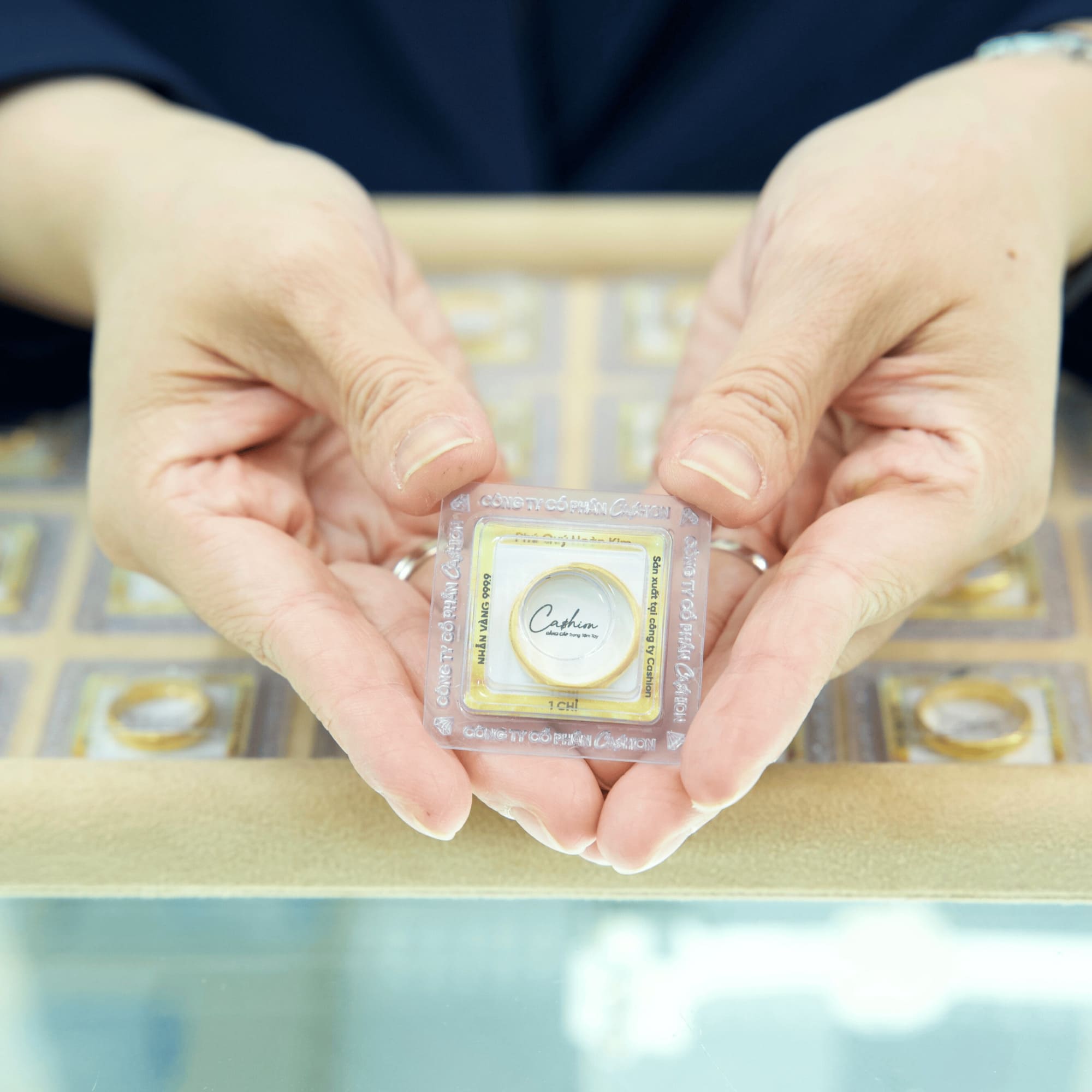 Nhẫn Phú Quý Hoàn Kim - Vàng 999.9 - Hình ảnh 6