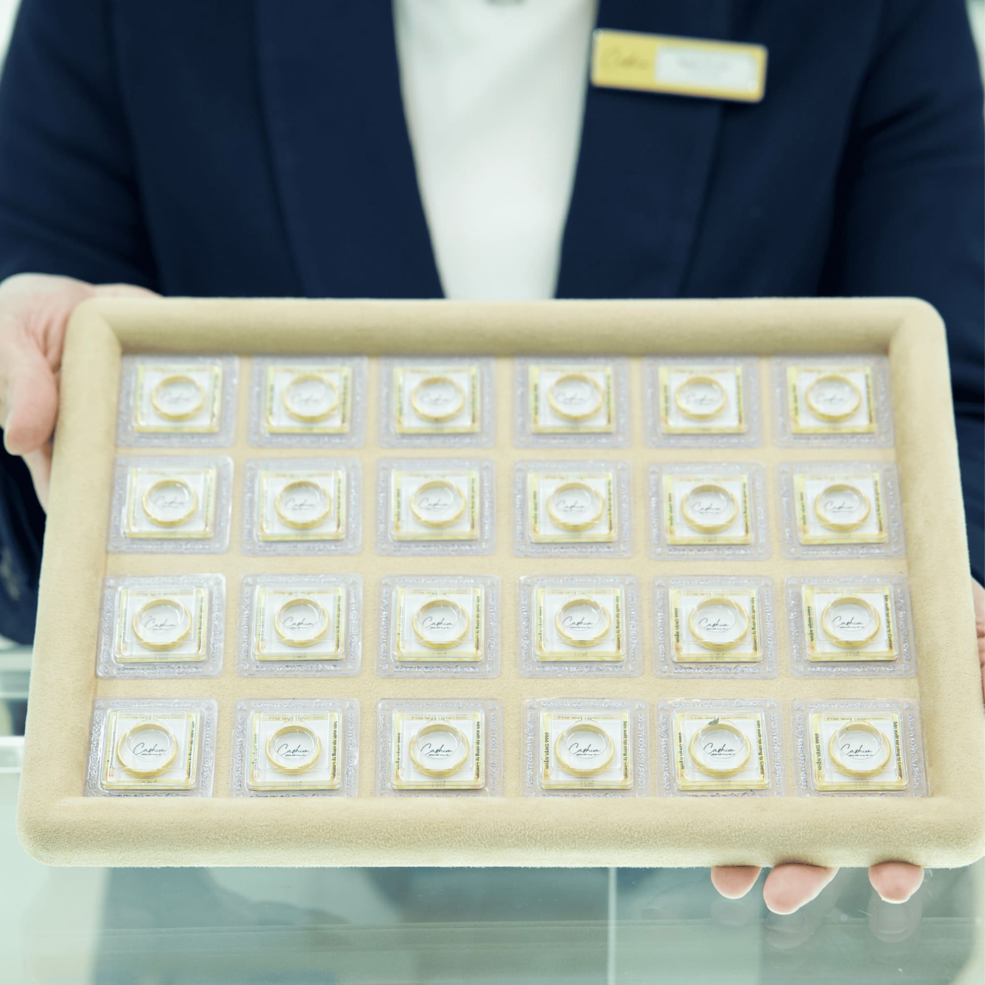 Nhẫn Phú Quý Hoàn Kim - Vàng 999.9 - Hình ảnh 5