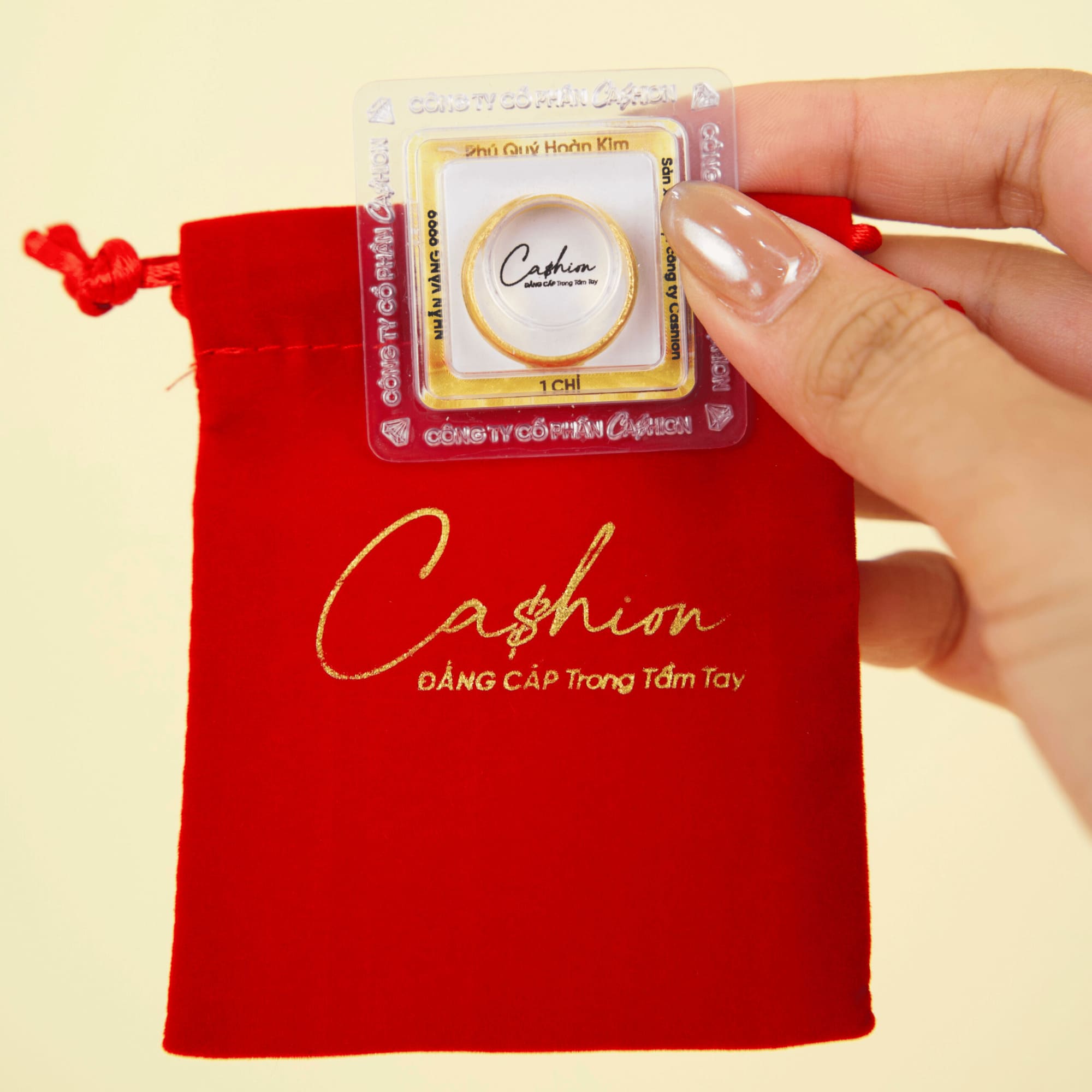 Nhẫn Phú Quý Hoàn Kim - Vàng 999.9 - Hình ảnh 8