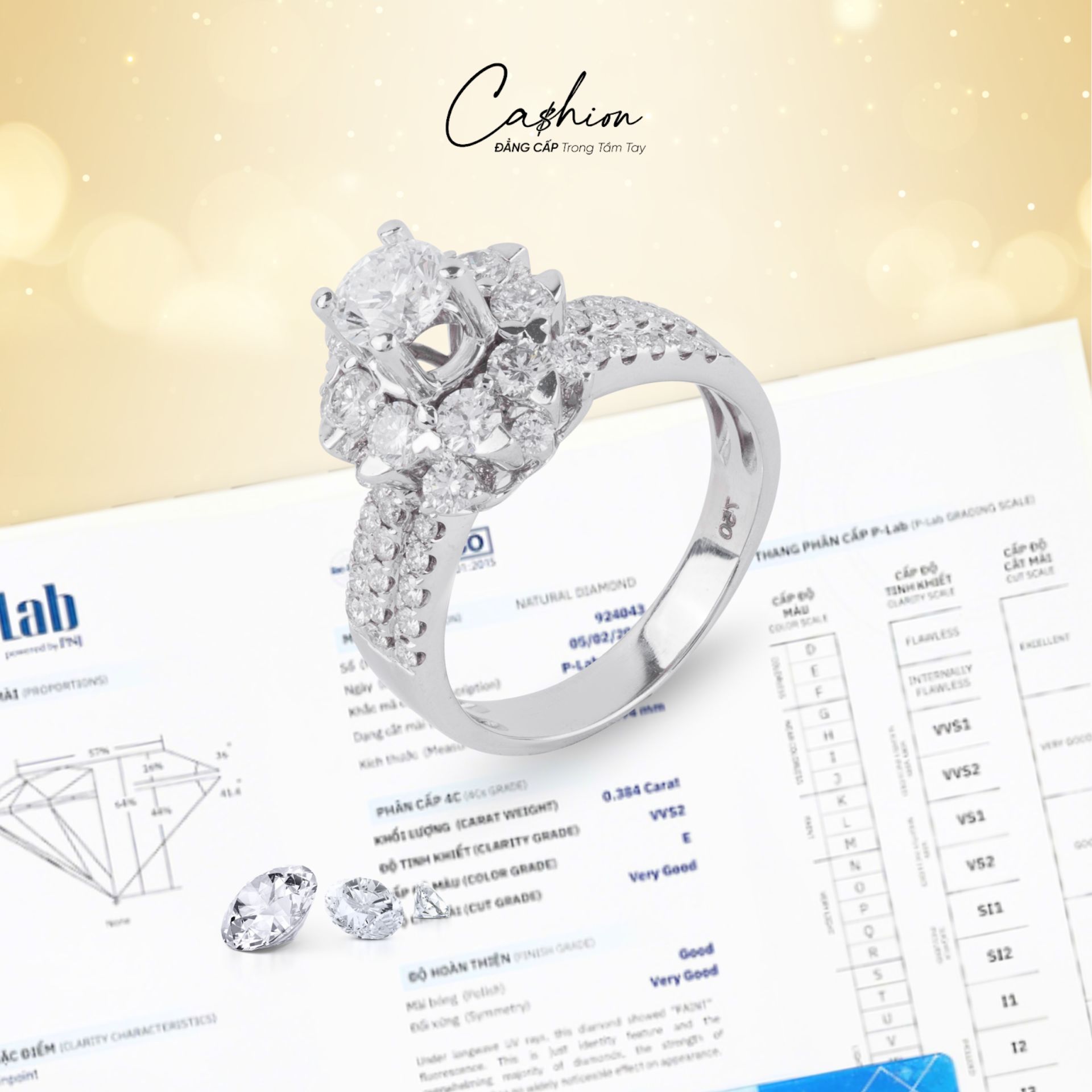 Ảnh: Nhẫn kim cương tại Cashion