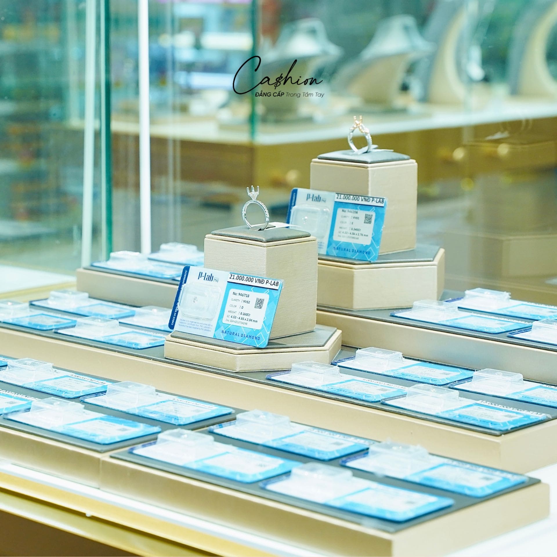 Ảnh: Kim cương thiên nhiên tại Cashion