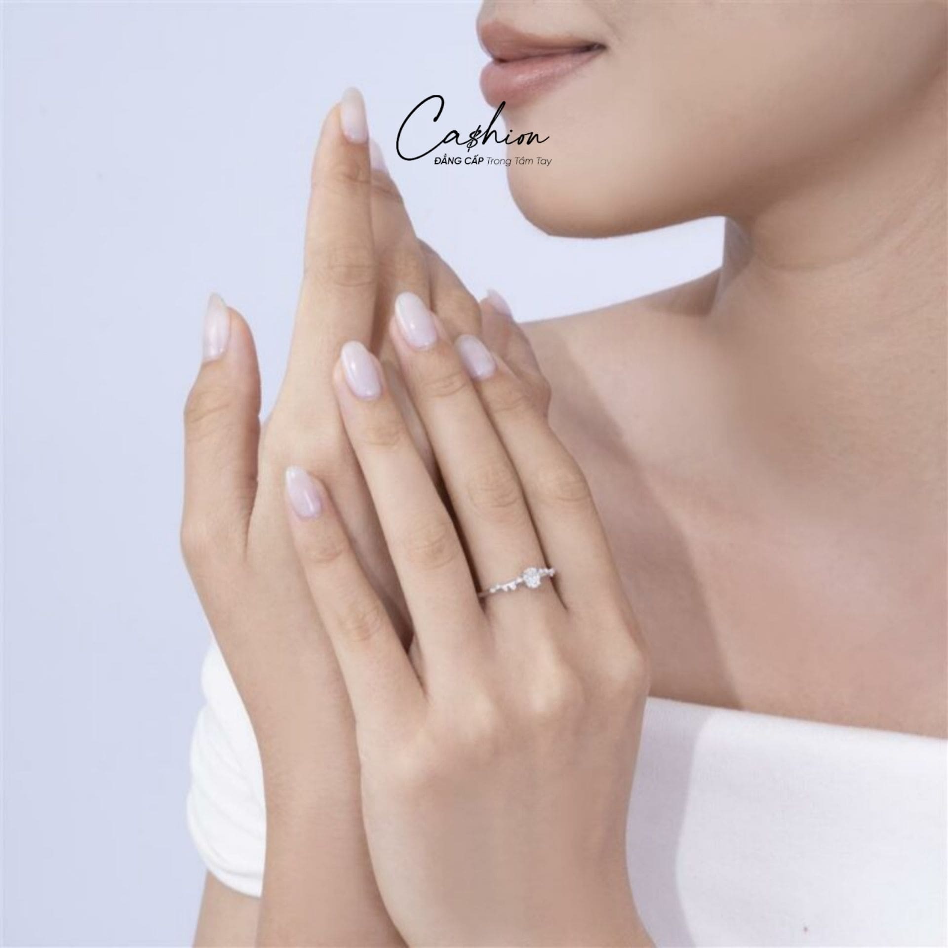 Ảnh: Nhẫn kim cương Shape of You