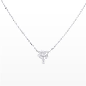 Dây cổ Kim cương Hoa Mai  HOA.DT2T19NU16W