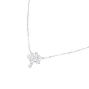 Dây cổ Kim cương Hoa Mai  HOA.DT2T19NU16W