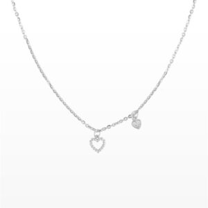 Dây cổ Kim cương tim bi 416 CGD0020046