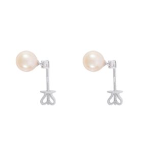 Bông tai Kim cương Ngọc trai 416 NGT.BT2T19NUW