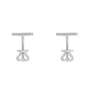 Bông tai Kim cương chữ H 416 BCH.H001.BT24T12NUW