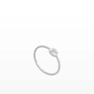 Nhẫn Kim cương kim tiền đai bi 416 TAI.NT1T14NUT1W