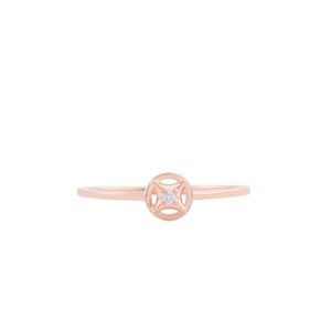 Nhẫn Kim cương kim tiền   416 TAI.NT1T14NUTP