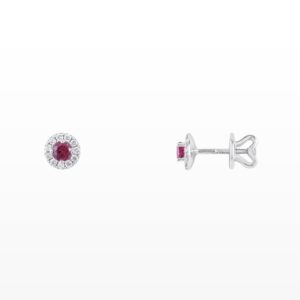 Bông tai Kim cương  GARNET 585 BGD0022948