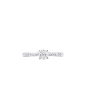 Nhẫn Kim cương thanh mảnh 585 NGD0023095