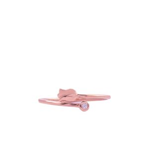 Nhẫn Kim cương hoa tulip 416 NT1T15NUP