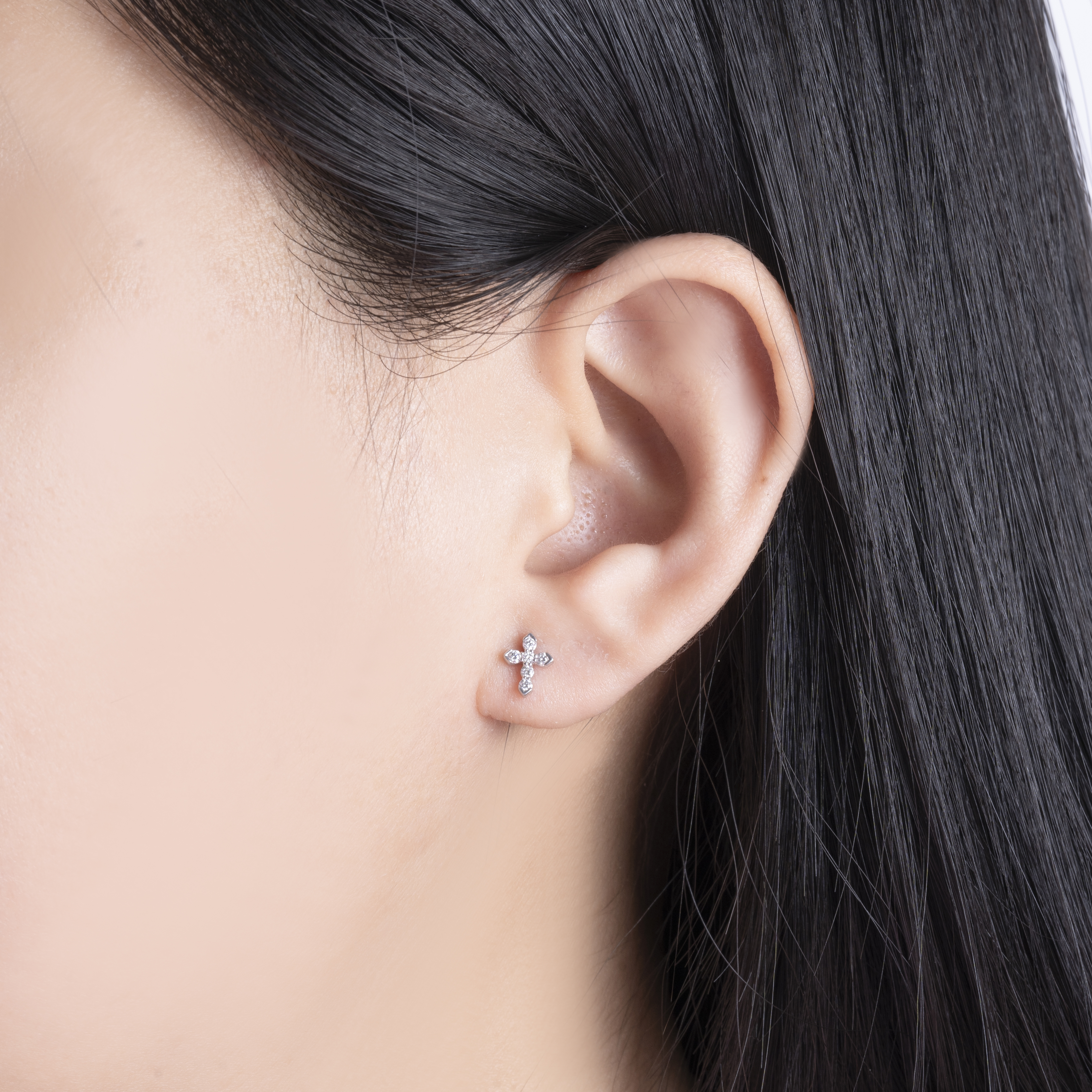 Bông tai Kim cương thánh giá 416 TGA.BT12T14NU.W416 - Ảnh 4