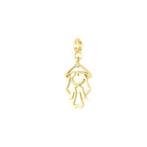 Charm Kim cương áo dài 416 TSC.CT1T11NUT1.Y416