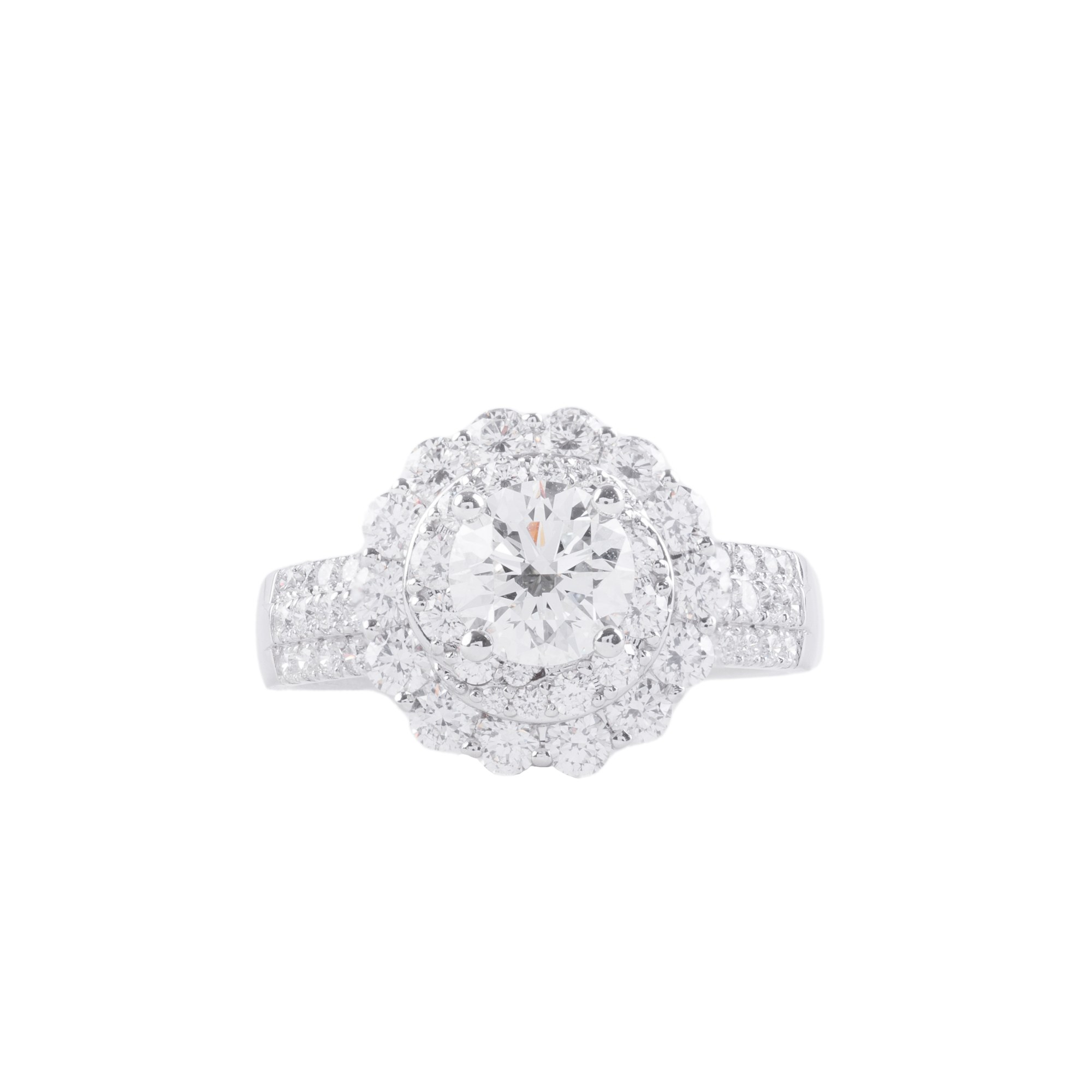 Nhẫn Kim cương 585 HAL.NC14T23NU.W585 - Ảnh 2