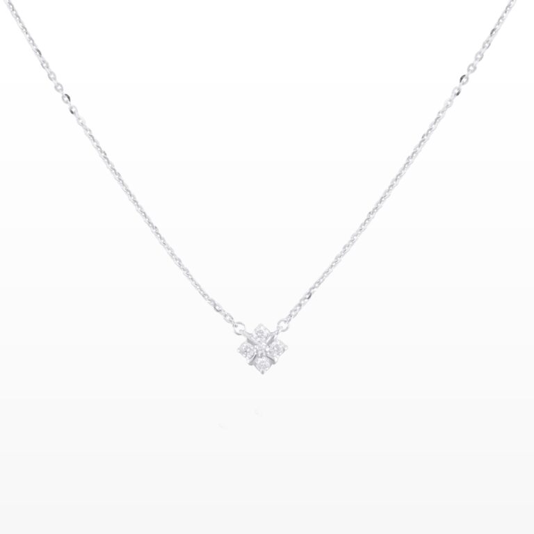 Dây cổ Kim cương hoa 416 HOA.DT4T19NUW