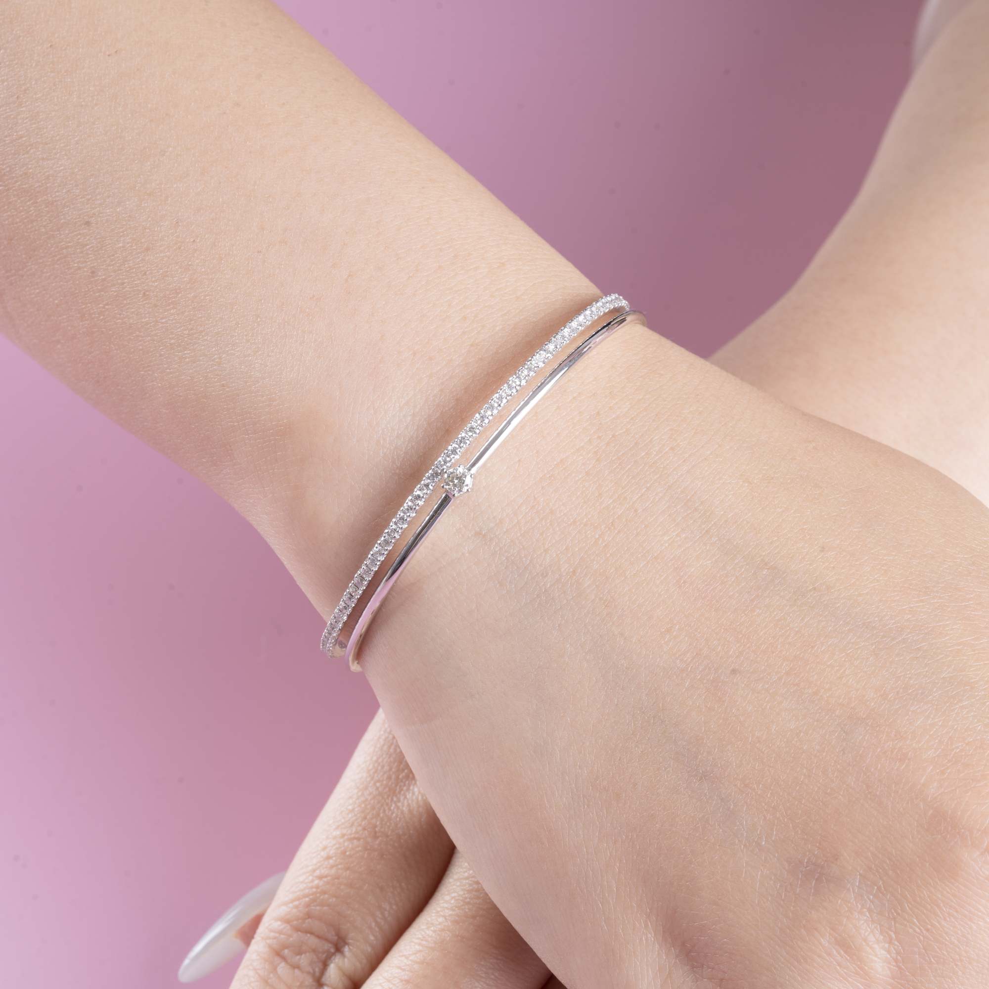 Lắc Kim cương 416 KHA.LC61T15NUT6.W416 - Ảnh 4