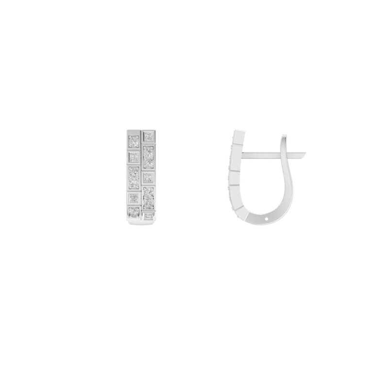 Bông tai Kim cương khoen  416 KHO.BT16T15NU086.W416