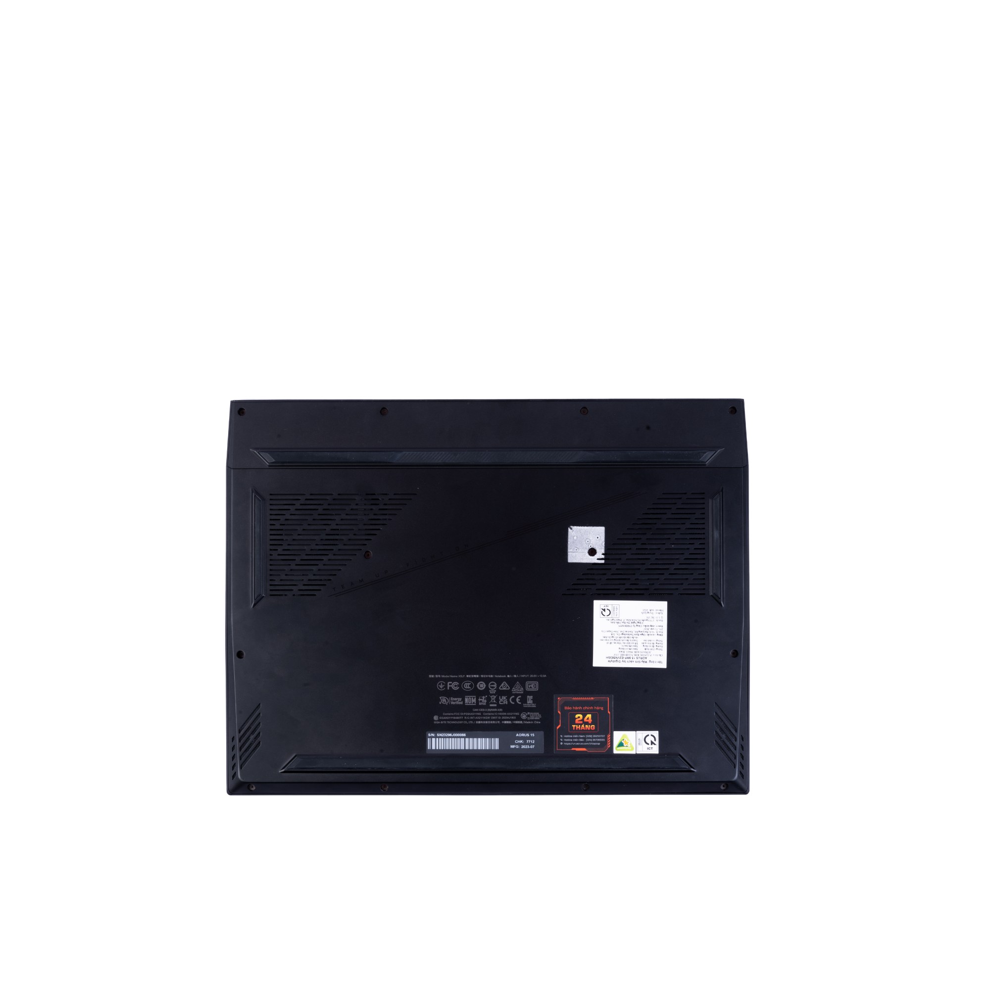 Gigabyte AORUS-15 9MF (Intel I5 - 12500H,16384MB , 512GB, 4050, Full HD, Windows) - Ảnh 4