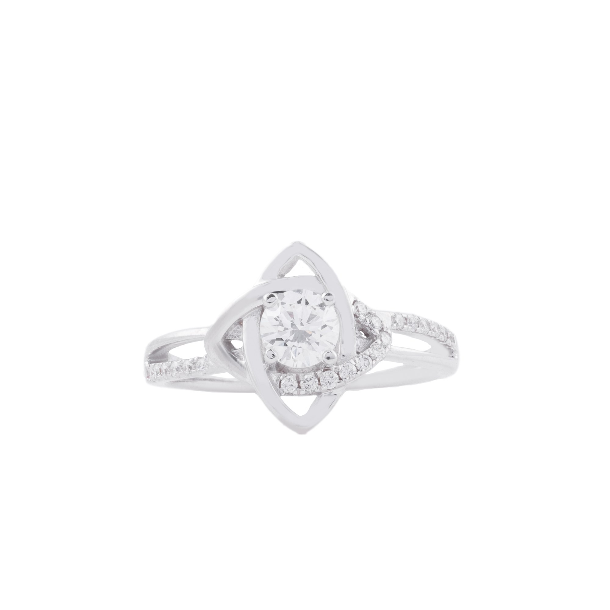 Nhẫn Kim cương hoa 585 HOA.NC21T10NU - Ảnh 2