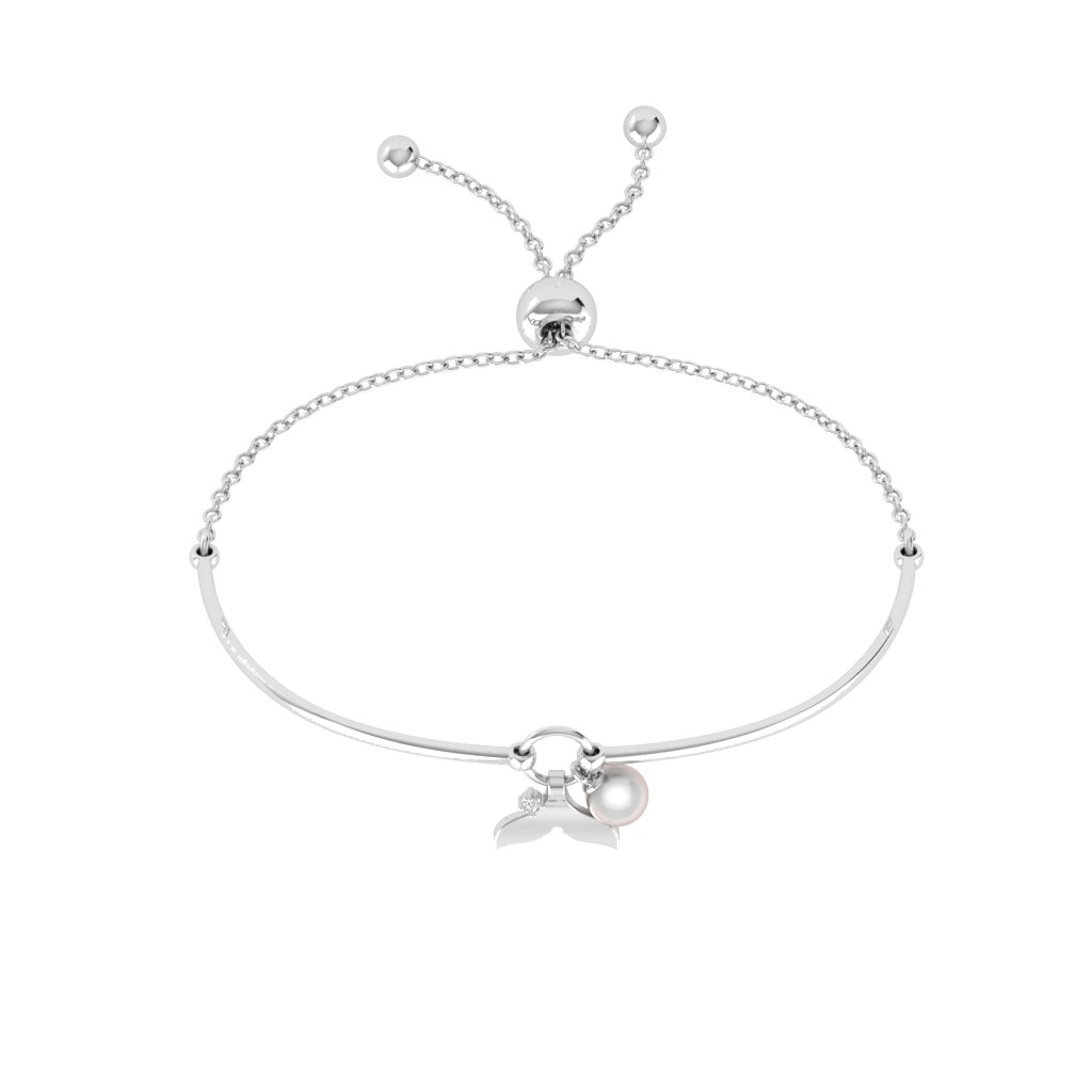 Lắc Kim cương tiên cá 416 NGT.LC1T15NUT7.W416