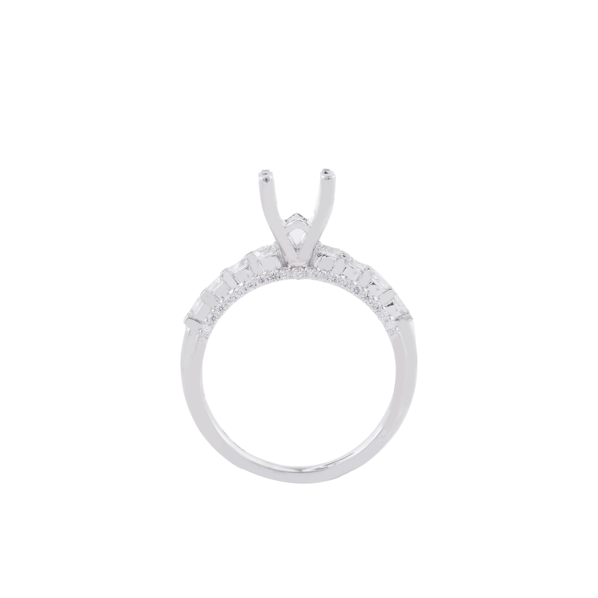 Nhẫn Kim cương 585 NHA.NC8T23NU.W585.110.570 - Ảnh 3