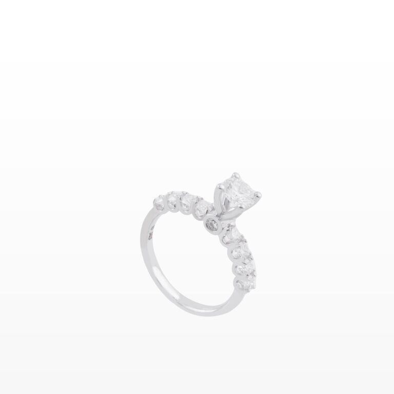 Nhẫn Kim cương  585 NHA.NC8T25NU.W585