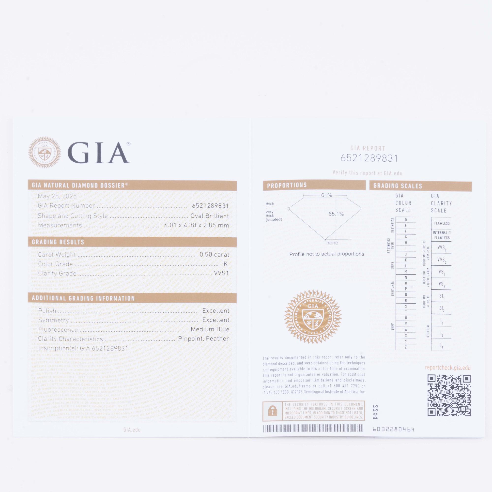 Nhẫn Kim cương Oval 416 TSF.NCNUV64.P416 - Ảnh 4